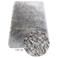 Polyester Elastic & 1200D Silk Shaggy Carpet / Rug Plain Färg